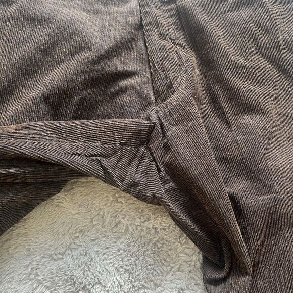 Selected Men’s Vintage Brown Corduroy Pants 33X31 Break TRS Straight 90’s Y2K - Picture 4 of 9